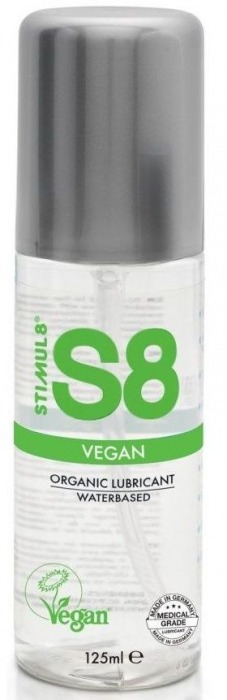 Веганский лубрикант на водной основе S8 Vegan Lube - 125 мл. - Stimul8 - купить с доставкой в Кирове