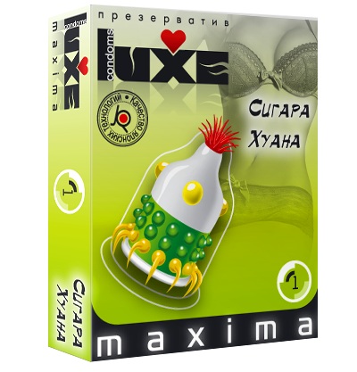 Презерватив LUXE Maxima  Сигара Хуана  - 1 шт. - Luxe - купить с доставкой в Кирове