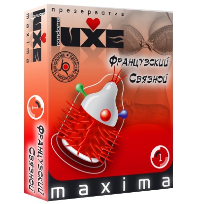 Презерватив LUXE Maxima  Французский связной  - 1 шт. - Luxe - купить с доставкой в Кирове