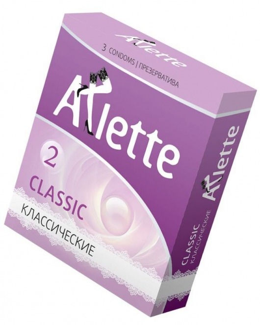 Классические презервативы Arlette Classic - 3 шт. - Arlette - купить с доставкой в Кирове