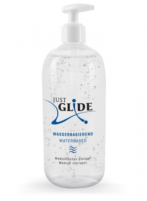 Гель-смазка на водной основе Just Glide с дозатором - 500 мл. - Orion - купить с доставкой в Кирове