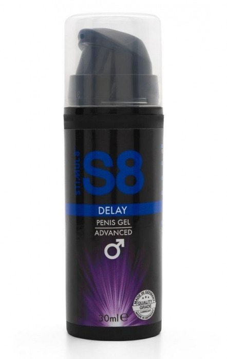 Пролонгирующий гель для мужчин S8 Delay Gel - 30 мл. - Stimul8 - купить с доставкой в Кирове