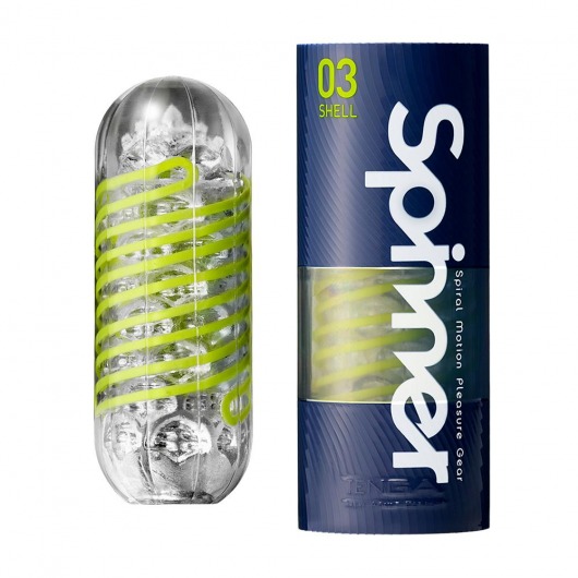 Мастурбатор SPINNER Shell - Tenga - в Кирове купить с доставкой