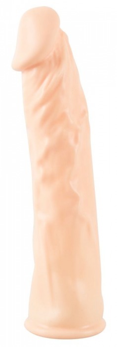 Телесная насадка-удлинитель Silicone Extension - 19 см. - Orion - в Кирове купить с доставкой