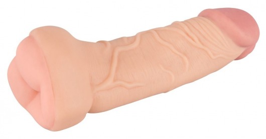 Телесная насадка-мастурбатор 2-in-1 Extension Masturbator - 21 см. - Orion - в Кирове купить с доставкой