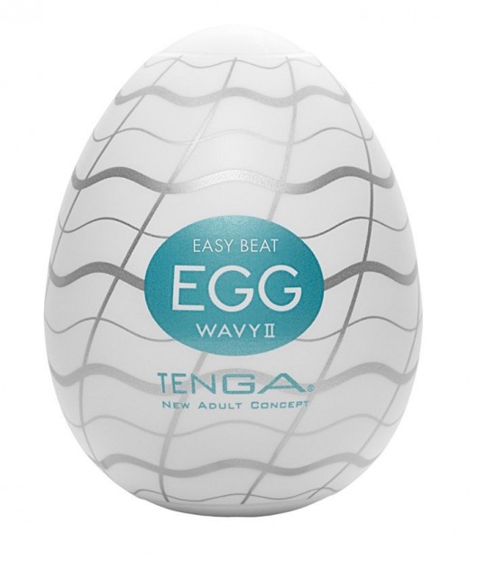 Мастурбатор-яйцо EGG Wavy II - Tenga - в Кирове купить с доставкой