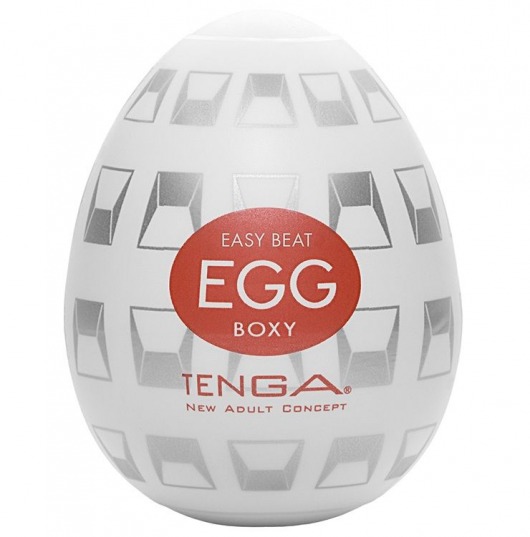 Мастурбатор-яйцо EGG Boxy - Tenga - в Кирове купить с доставкой