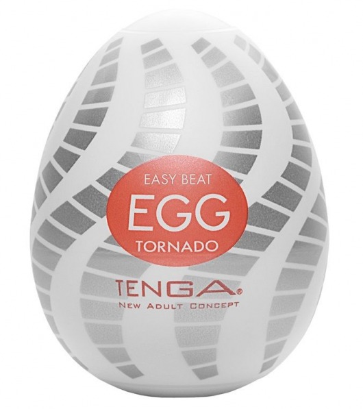 Мастурбатор-яйцо EGG Tornado - Tenga - в Кирове купить с доставкой