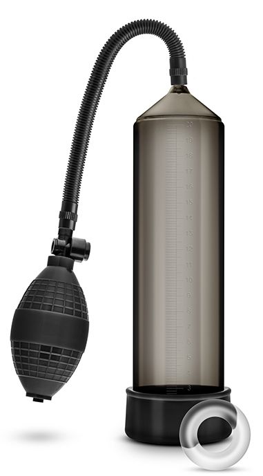 Черная вакуумная помпа VX101 Male Enhancement Pump - Blush Novelties - в Кирове купить с доставкой