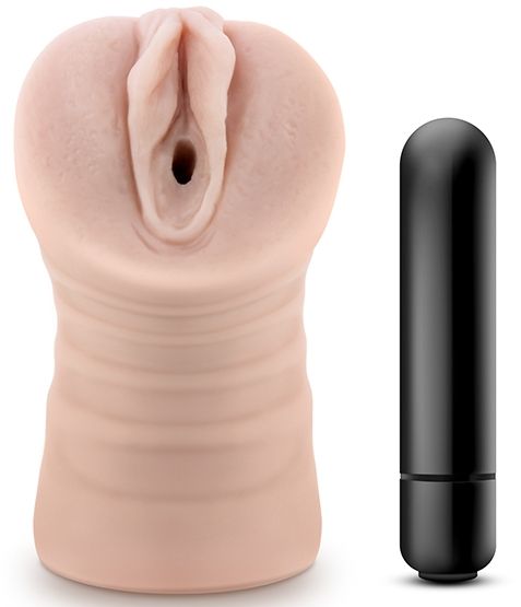 Телесный мастурбатор-вагина Rain - Blush Novelties - в Кирове купить с доставкой