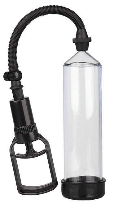 Прозрачная вакуумная помпа TRIGGER HANDLE PENIS PUMP - Dream Toys - в Кирове купить с доставкой