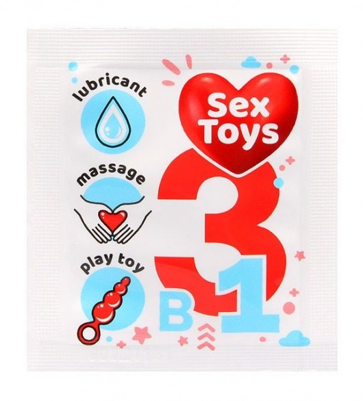 Гель-лубрикант на водной основе Sex Toys - 4 гр. - Биоритм - купить с доставкой в Кирове