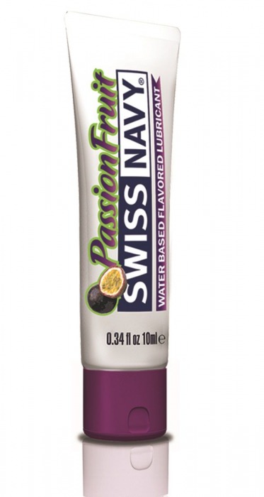 Лубрикант Swiss Navy Passion Fruit Lube с ароматом маракуйи - 10 мл. - Swiss navy - купить с доставкой в Кирове