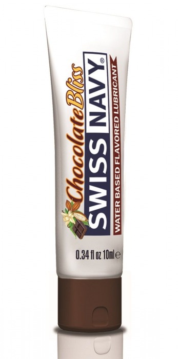Лубрикант с ароматом шоколада Swiss Navy Chocolate Bliss Lube - 10 мл. - Swiss navy - купить с доставкой в Кирове
