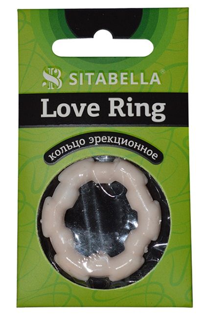 Фигурное эрекционное кольцо из киберкожи - Sitabella - в Кирове купить с доставкой