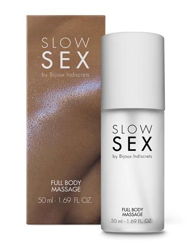 Массажный гель Slow Sex Full Body Massage - 50 мл. - Bijoux Indiscrets - купить с доставкой в Кирове