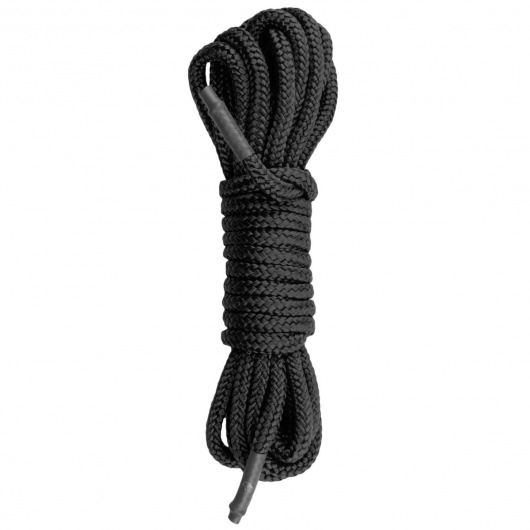 Черная веревка для бондажа Easytoys Bondage Rope - 5 м. - Easy toys - купить с доставкой в Кирове