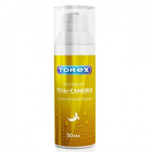 Гель-смазка на водной основе Torex  Тропический банан  - 50 мл. - Torex - купить с доставкой в Кирове