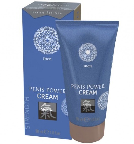 Возбуждающий крем для мужчин Penis Power Cream - 30 мл. - Shiatsu - купить с доставкой в Кирове