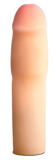 Телесная насадка-удлинитель на пенис PERFORMANCE 1.5INCH COCK XTENDER - 16 см. - Blush Novelties - в Кирове купить с доставкой