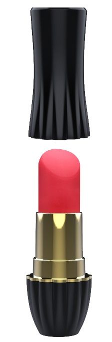 Клиторальный стимулятор-помада LIPSTICK - 9,3 см. - Dream Toys - купить с доставкой в Кирове