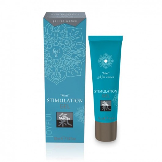 Возбуждающий интимный гель STIMULATION GEL Mint - 30 мл. - Shiatsu - купить с доставкой в Кирове