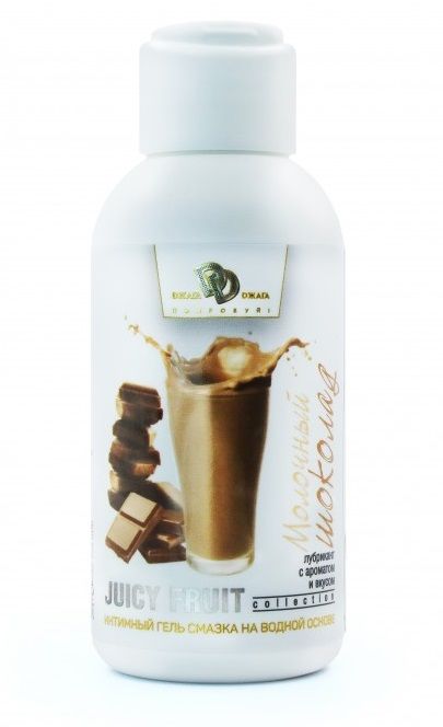 Интимный гель-смазка JUICY FRUIT с ароматом молочного шоколада - 100 мл. - БиоМед - купить с доставкой в Кирове