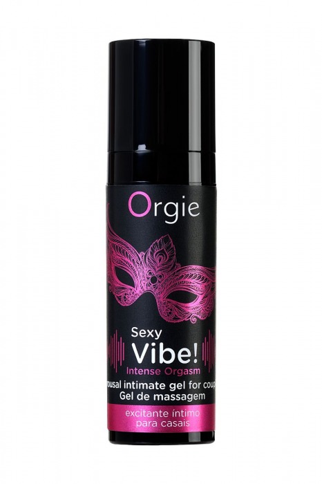 Гель для массажа ORGIE Sexy Vibe Intense Orgasm - 15 мл. - ORGIE - купить с доставкой в Кирове