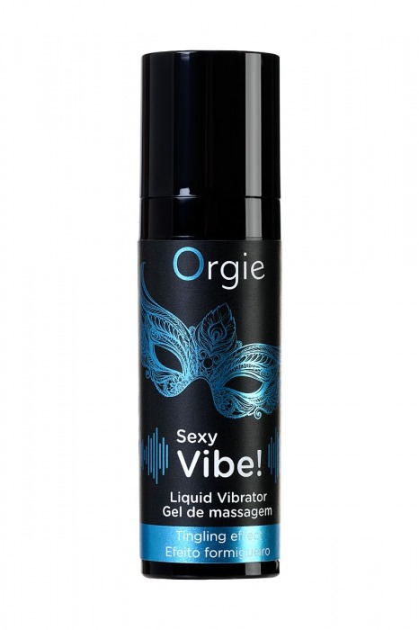 Гель для массажа ORGIE Sexy Vibe Liquid Vibrator с эффектом вибрации - 15 мл. - ORGIE - купить с доставкой в Кирове