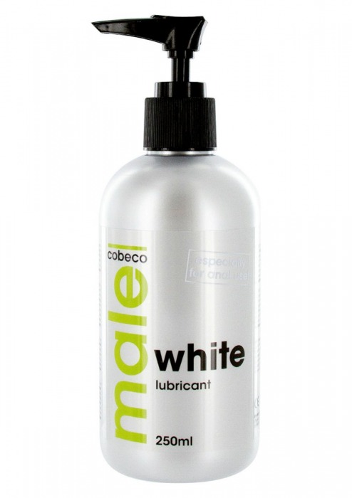 Анальная смазка на водной основе MALE Cobeco White Lubricant - 250 мл. - Cobeco - купить с доставкой в Кирове