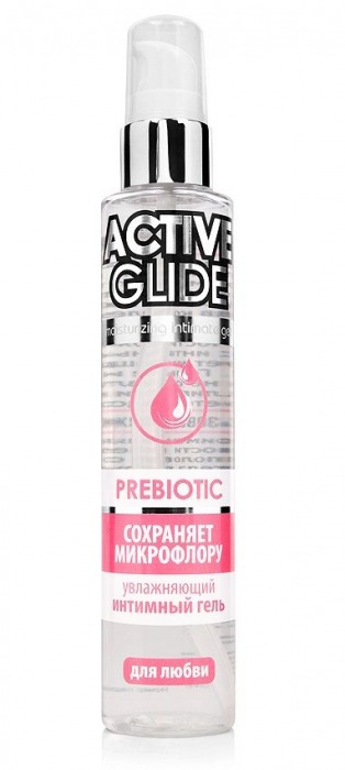 Увлажняющий интимный гель Active Glide Prebiotic - 100 гр. - Биоритм - купить с доставкой в Кирове