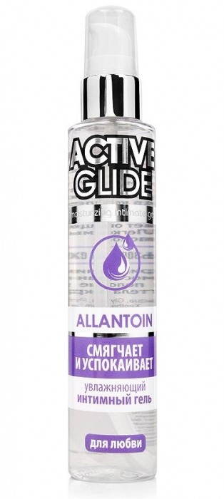 Увлажняющий интимный гель Active Glide Allantoin - 100 гр. - Биоритм - купить с доставкой в Кирове