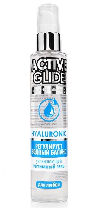 Увлажняющий интимный гель Active Glide Hyaluronic - 100 гр. - Биоритм - купить с доставкой в Кирове