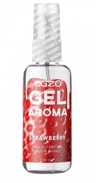 Интимный лубрикант EGZO AROMA с ароматом клубники - 50 мл. - EGZO - купить с доставкой в Кирове