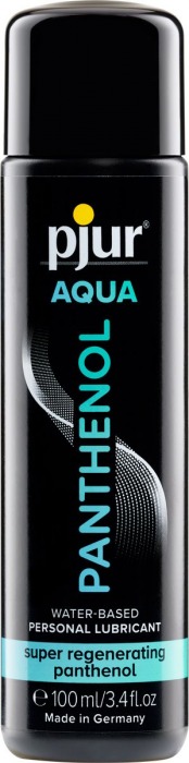 Лубрикант на водной основе с пантенолом pjur AQUA Panthenol - 100 мл. - Pjur - купить с доставкой в Кирове