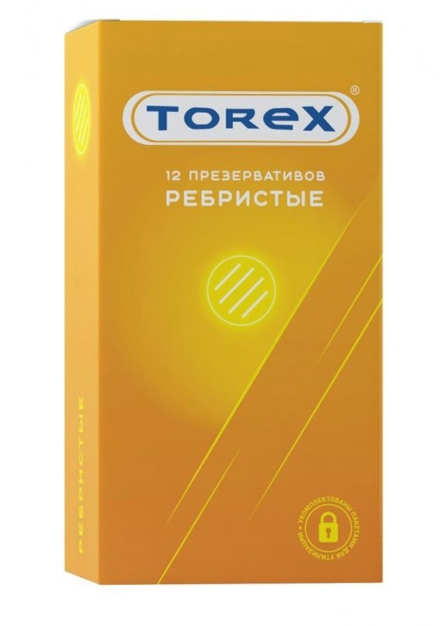 Текстурированные презервативы Torex  Ребристые  - 12 шт. - Torex - купить с доставкой в Кирове