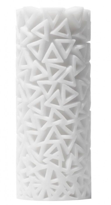Белый 3D мастурбатор PILE - Tenga - в Кирове купить с доставкой
