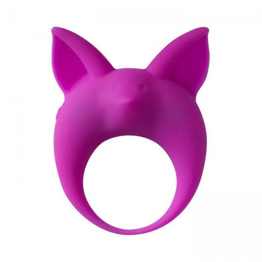 Фиолетовое эрекционное кольцо Kitten Kyle - Lola Games - в Кирове купить с доставкой