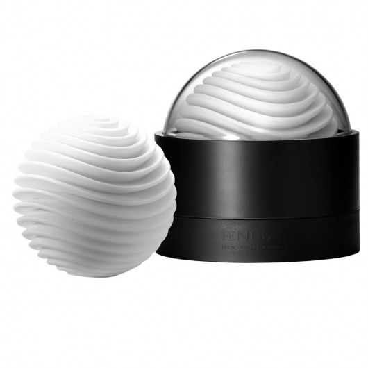 Белый мастурбатор Tenga Geo Aqua - Tenga - в Кирове купить с доставкой