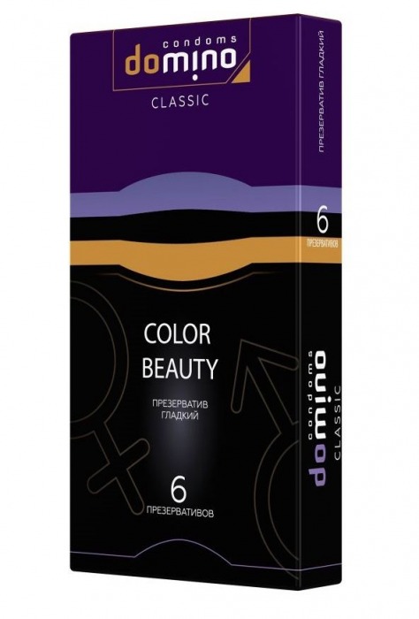 Разноцветные презервативы DOMINO Colour Beauty - 6 шт. - Domino - купить с доставкой в Кирове
