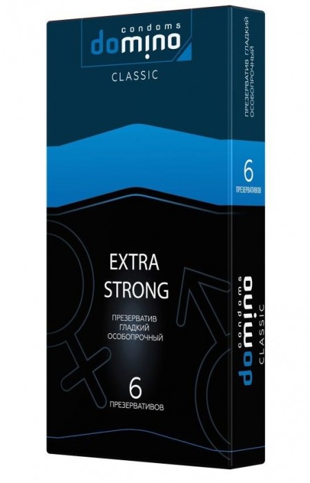 Суперпрочные презервативы DOMINO Extra Strong - 6 шт. - Domino - купить с доставкой в Кирове