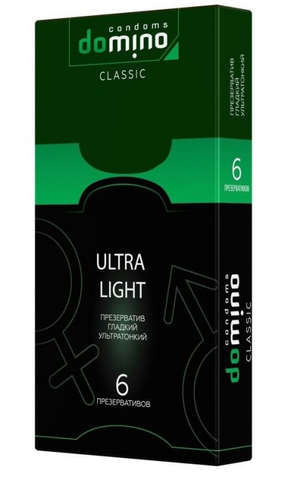 Супертонкие презервативы DOMINO Ultra Light - 6 шт. - Domino - купить с доставкой в Кирове