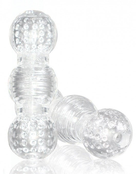 Прозрачный фигурный мастурбатор Master Stroker - Blush Novelties - в Кирове купить с доставкой