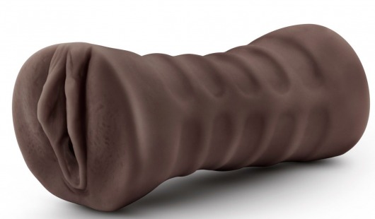 Коричневый мастурбатор-вагина Hot Chocolate Brianna - Blush Novelties - в Кирове купить с доставкой