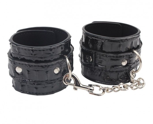 Черные наручники Surrender Wrist Restraints - Chisa - купить с доставкой в Кирове