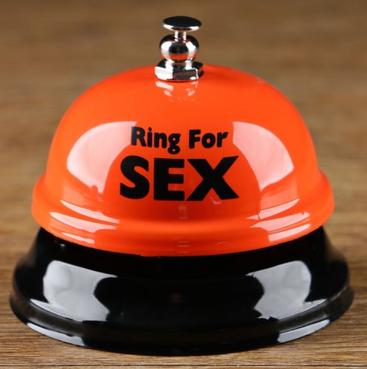 Настольный звонок RING FOR SEX - Сима-Ленд - купить с доставкой в Кирове