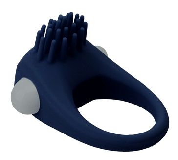 Синее эрекционное виброкольцо STIMU RING - Dream Toys - в Кирове купить с доставкой
