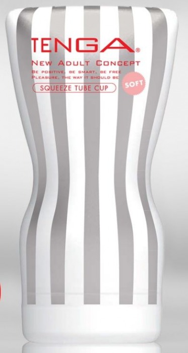 Мастурбатор TENGA Squeeze Tube Cup Soft - Tenga - в Кирове купить с доставкой