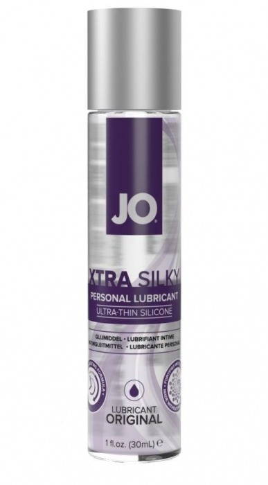Лубрикант на силиконовой основе JO Xtra Silky - 30 мл. - System JO - купить с доставкой в Кирове