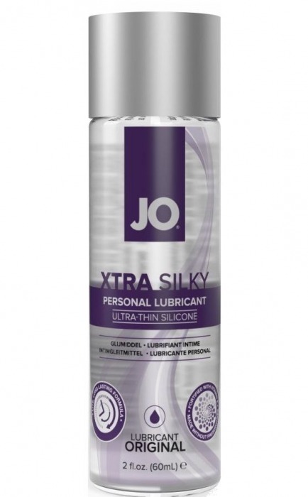 Лубрикант на силиконовой основе JO Xtra Silky - 60 мл. - System JO - купить с доставкой в Кирове